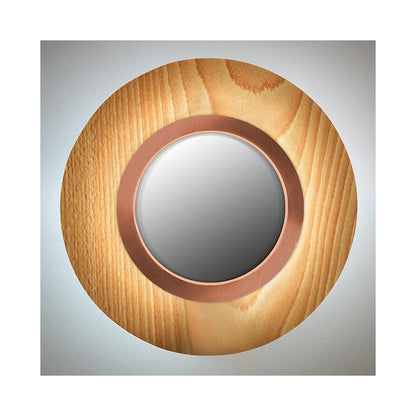 Lens Circular LED Wall Sconce