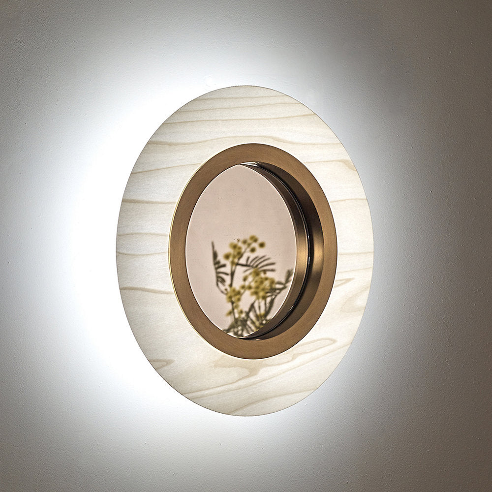 Lens Circular LED Wall Sconce