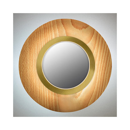 Lens Circular LED Wall Sconce