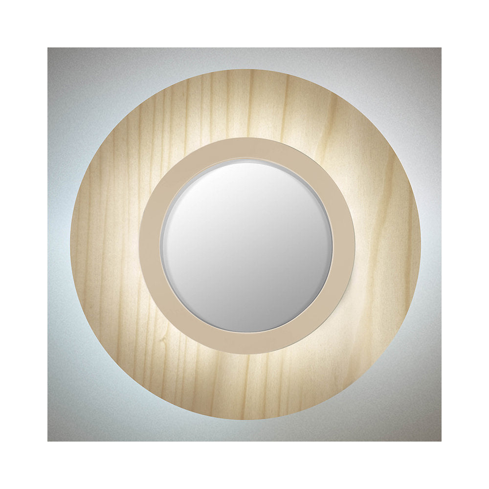 Lens Circular LED Wall Sconce
