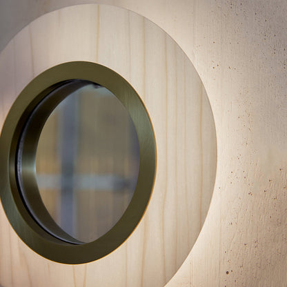 Lens Circular LED Wall Sconce