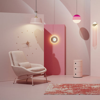 Lens Circular LED Wall Sconce