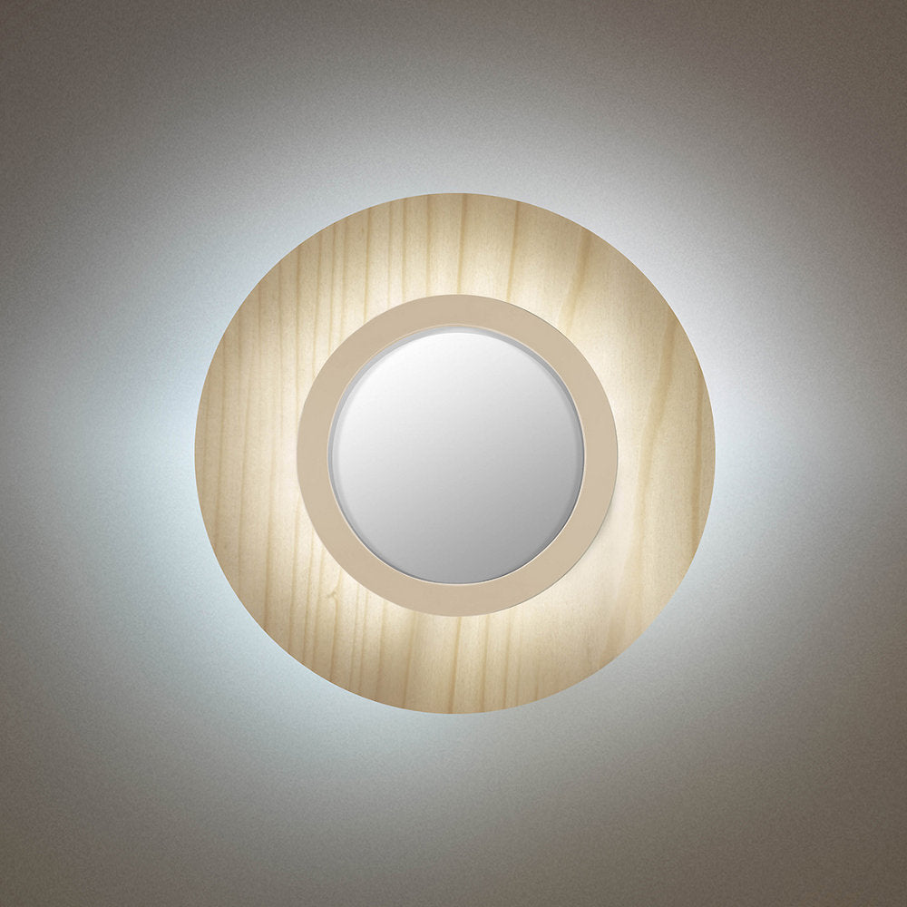 Lens Circular LED Wall Sconce