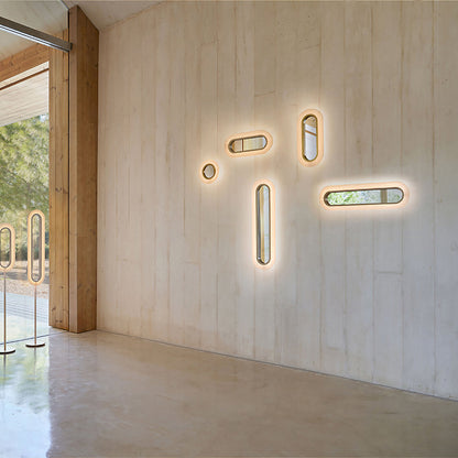 Lens Circular LED Wall Sconce