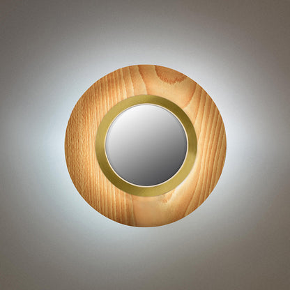 Lens Circular LED Wall Sconce