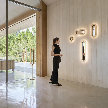 Lens Circular LED Wall Sconce