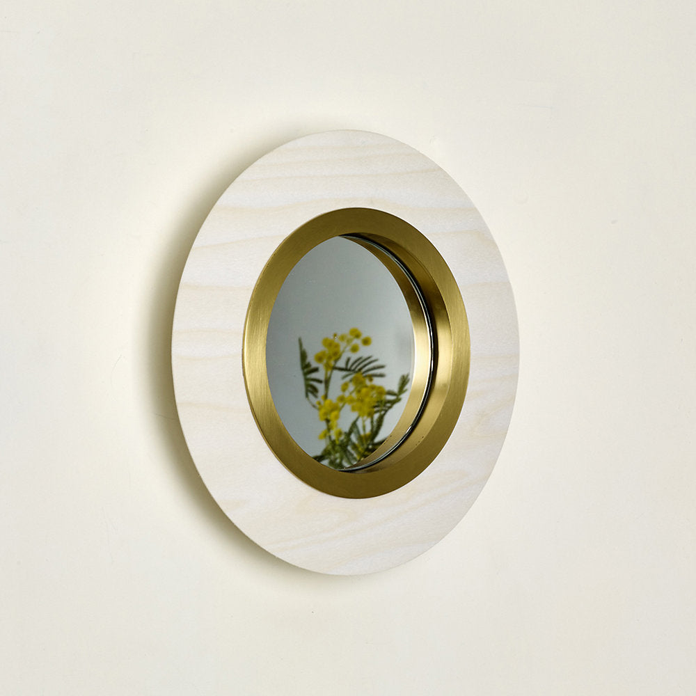 Lens Circular LED Wall Sconce