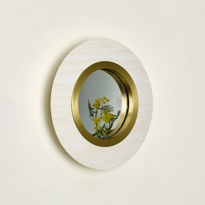 Lens Circular LED Wall Sconce