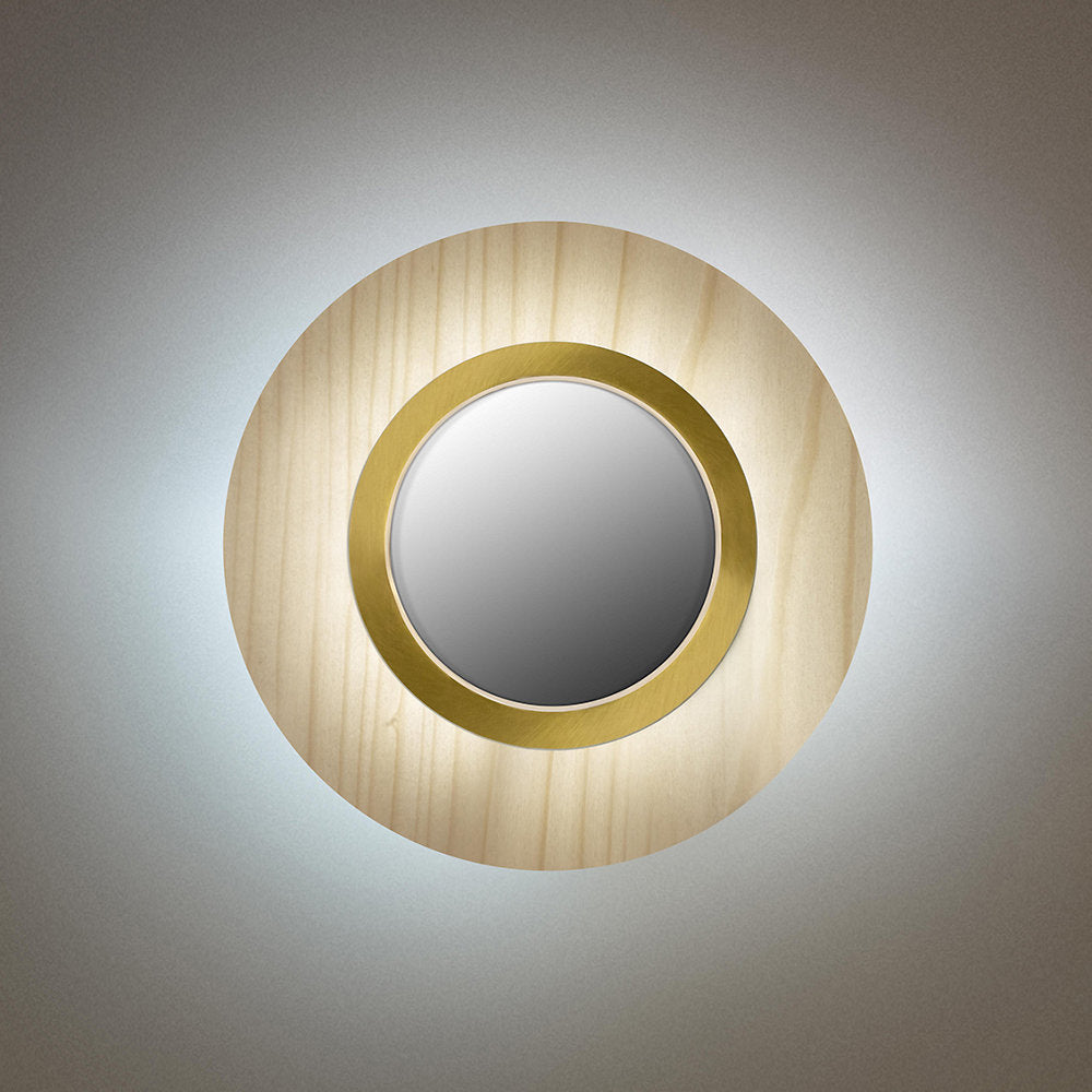 Lens Circular LED Wall Sconce
