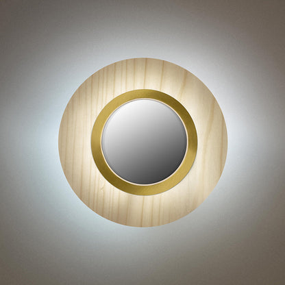 Lens Circular LED Wall Sconce