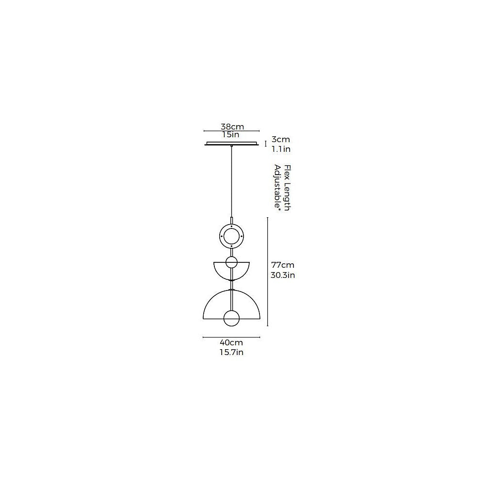 Deco LED Chandelier