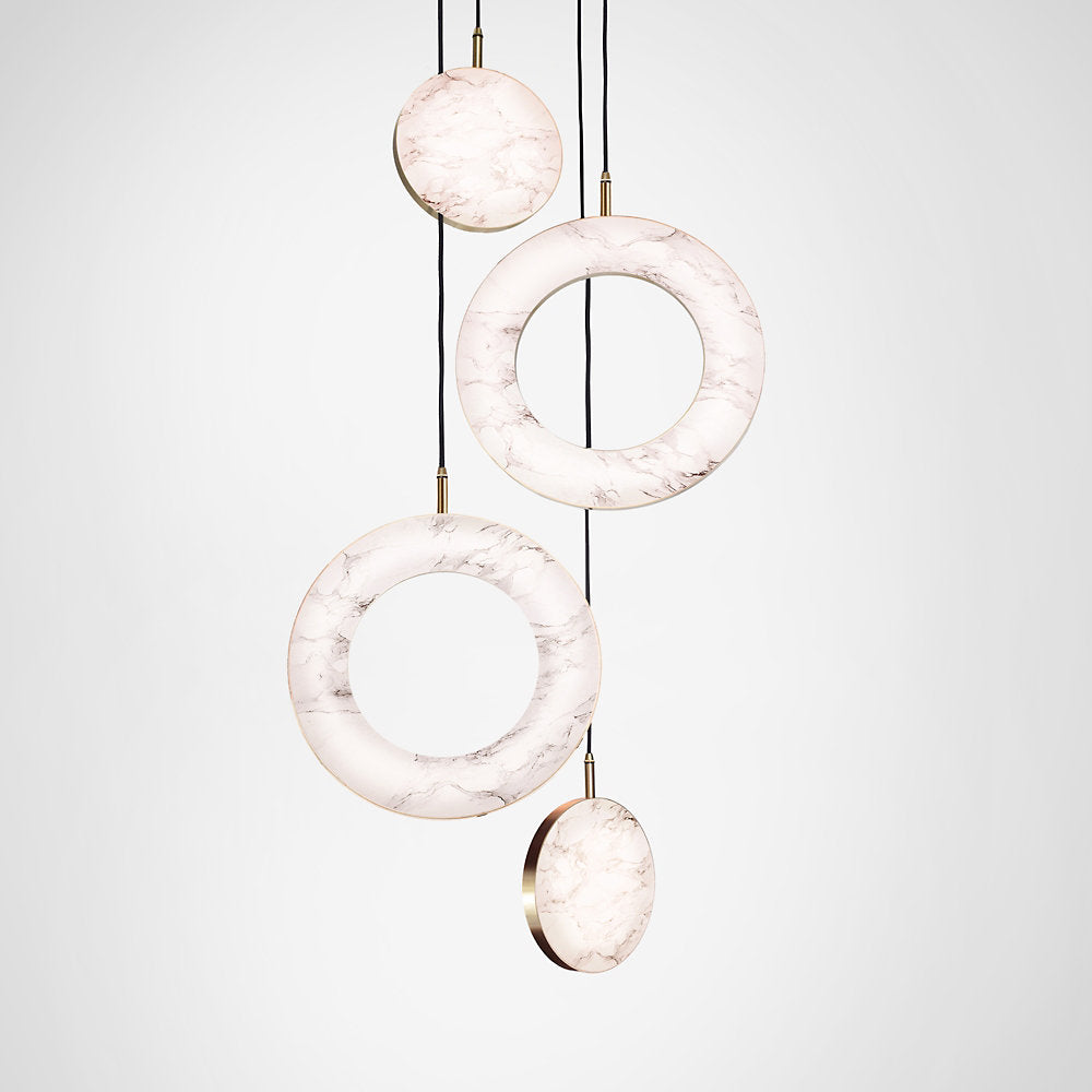 Rosa Ring LED Multi-Light Pendant