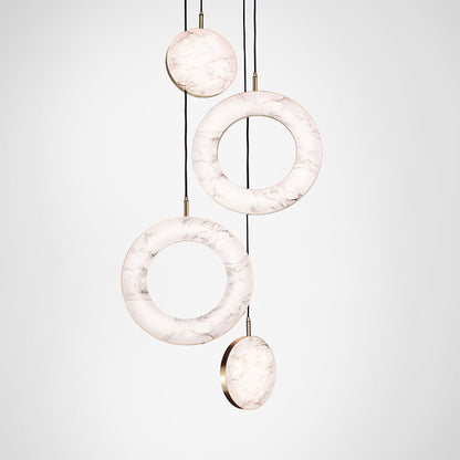 Rosa Ring LED Multi-Light Pendant
