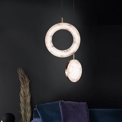 Rosa Ring LED Multi-Light Pendant