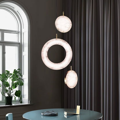 Rosa Ring LED Multi-Light Pendant