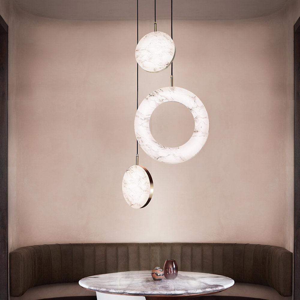 Rosa Ring LED Multi-Light Pendant