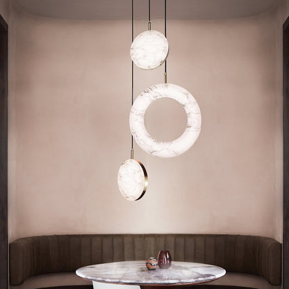 Rosa Ring LED Multi-Light Pendant