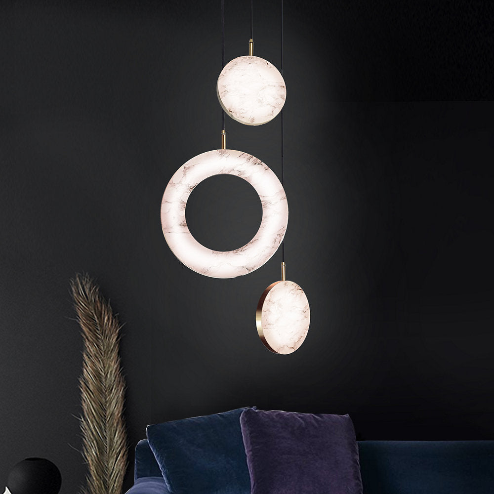 Rosa Ring LED Multi-Light Pendant