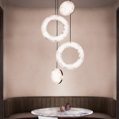 Rosa Ring LED Multi-Light Pendant