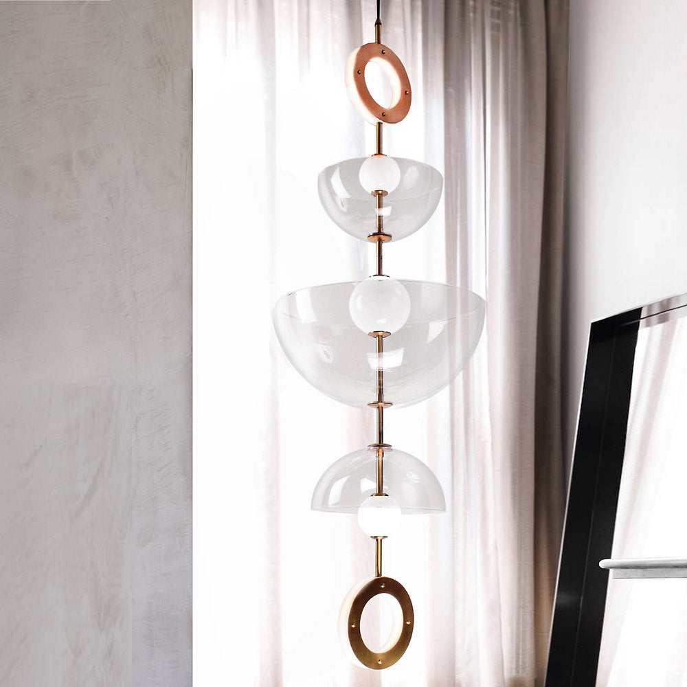Deco LED Large Chandelier