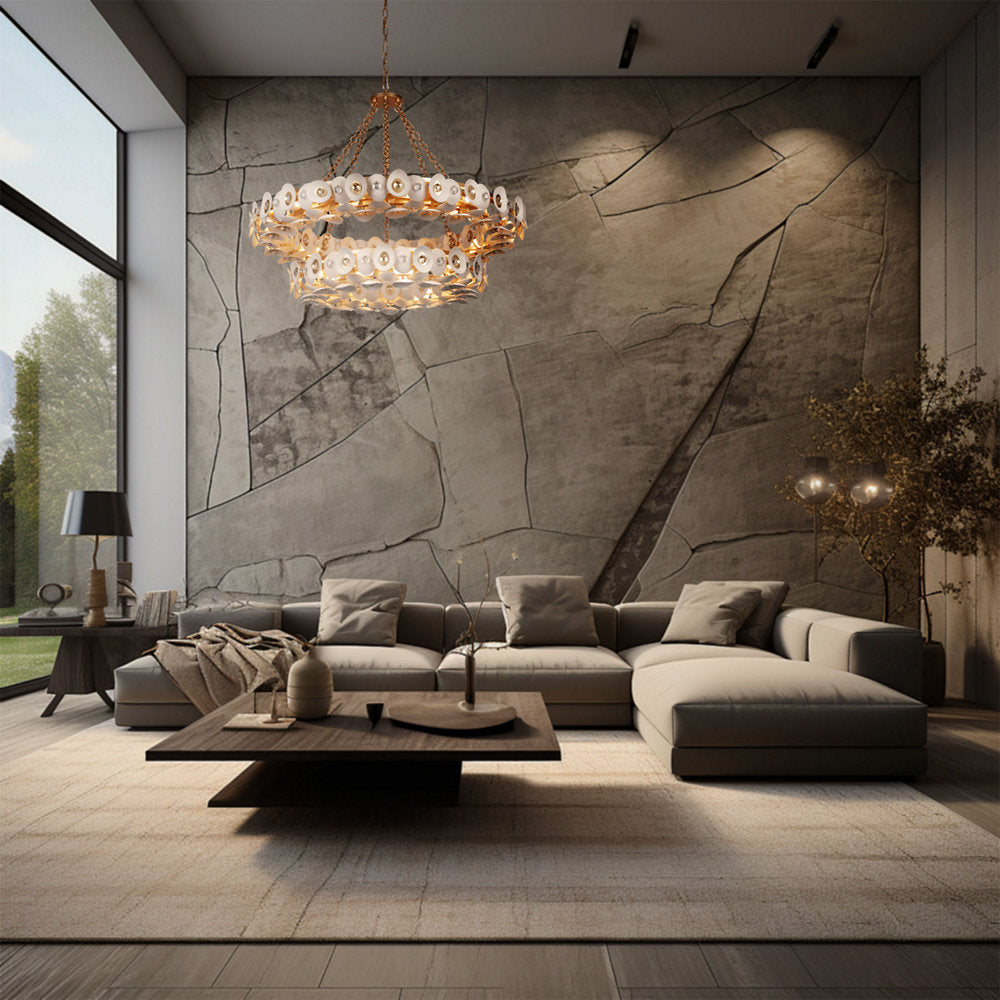 Niu 2 Tier Chandelier
