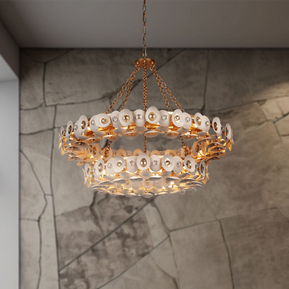 Niu 2 Tier Chandelier