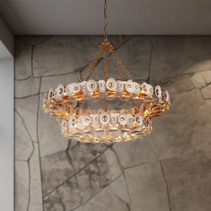 Niu 2 Tier Chandelier