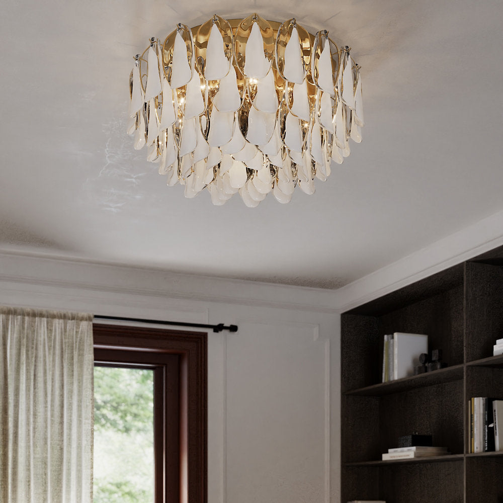 Verla Crest Flushmount