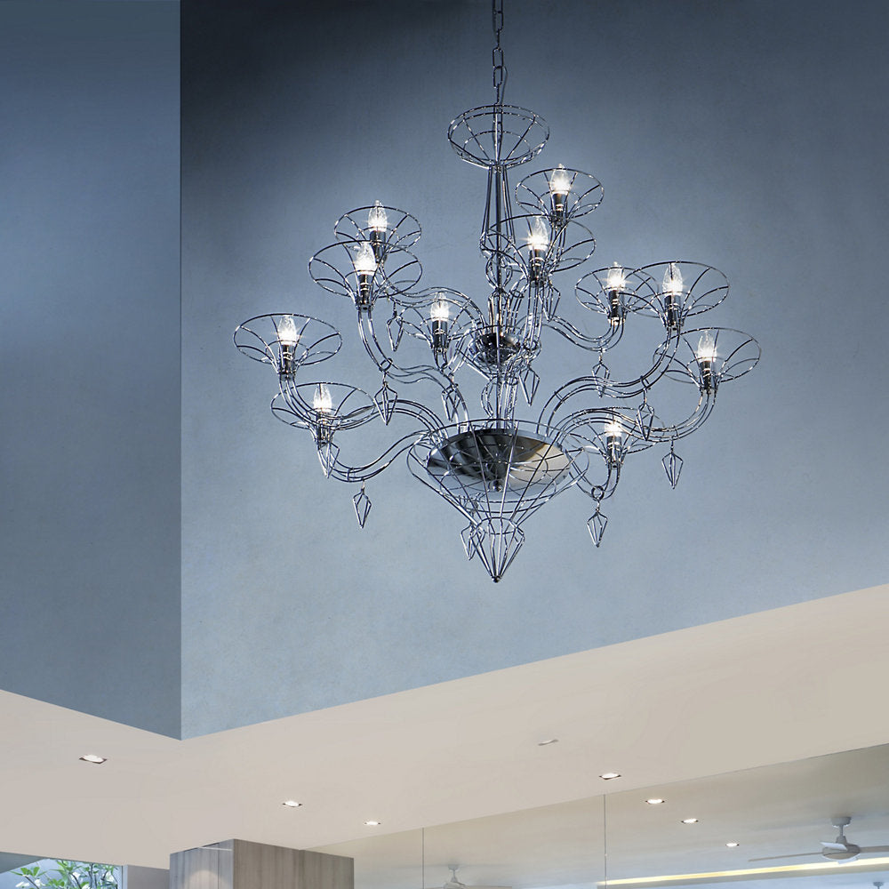 Dedalo Multi-Tier Chandelier