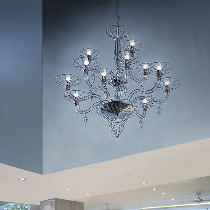 Dedalo Multi-Tier Chandelier