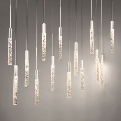 Magic Rectangular Multi-Light LED Pendant