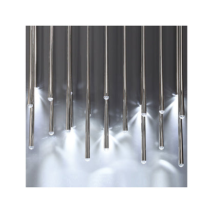Cascade Rectangular Multi-Light LED Pendant