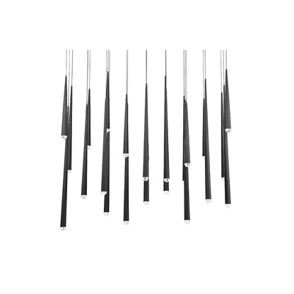 Cascade Rectangular Multi-Light LED Pendant