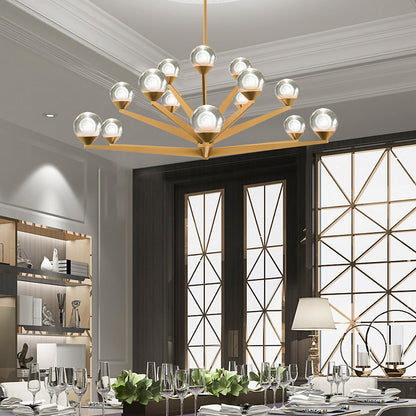 Double Bubble LED Chandelier
