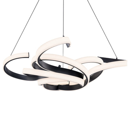 Woven LED Pendant