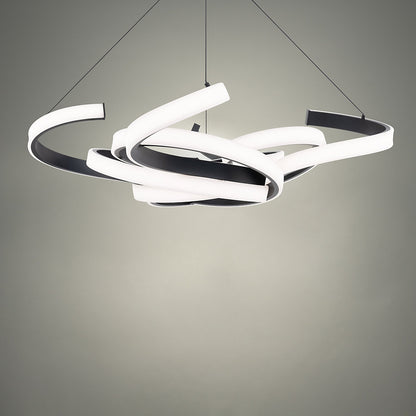 Woven LED Pendant