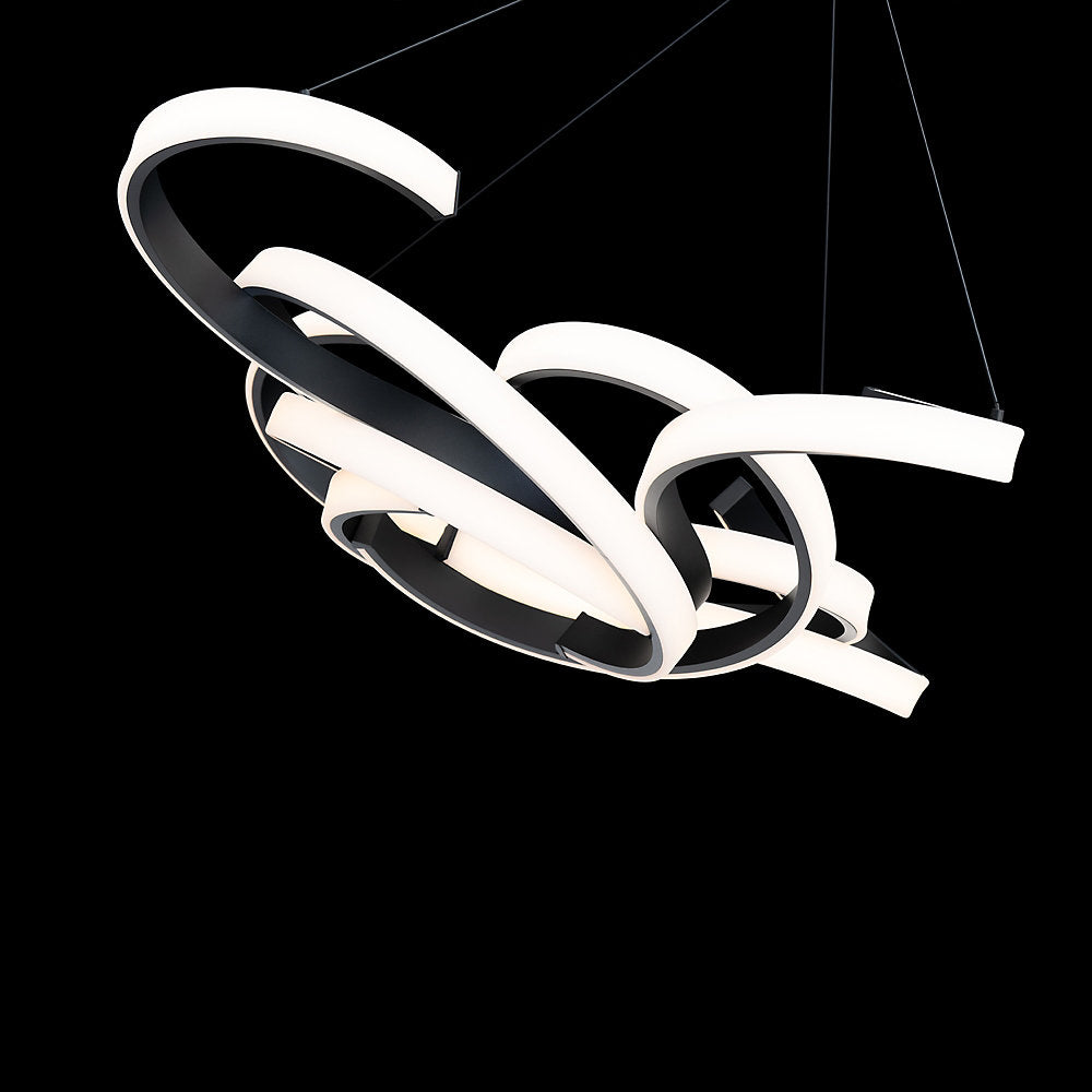 Woven LED Pendant