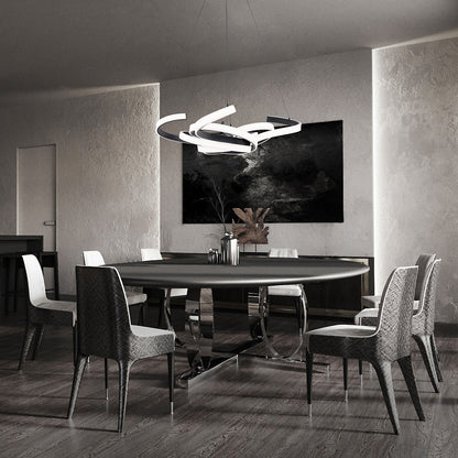 Woven LED Pendant