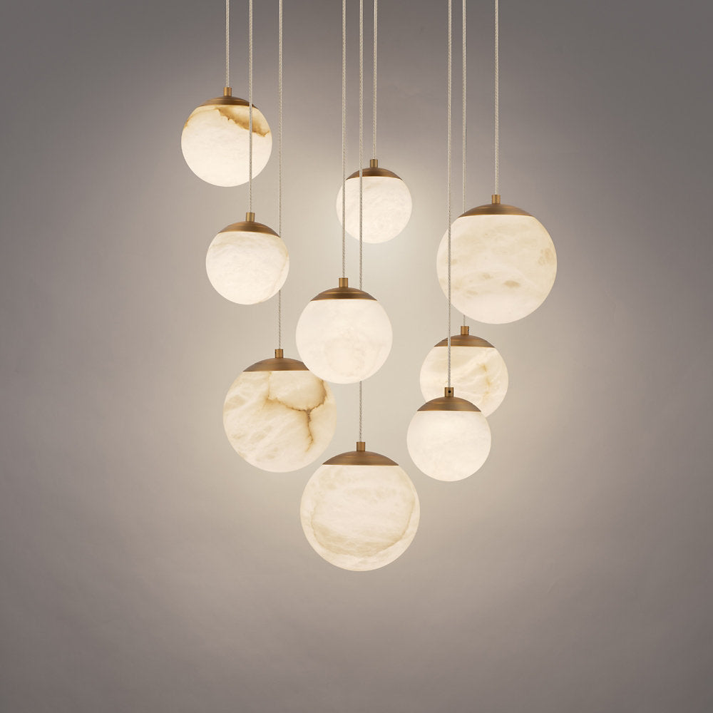 Pisces LED Round Multi-Light Pendant