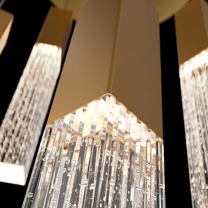 Cinema Round LED Multi Light Pendant