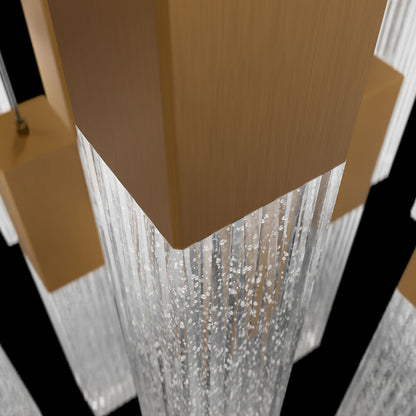 Cinema Round LED Multi Light Pendant