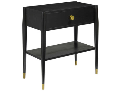 Concourde Black Wood King Four Poster Bedroom Set