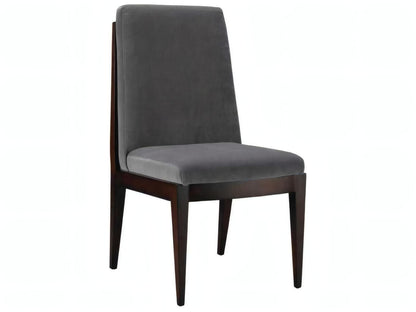 Livingston Black Upholstered Armless Dining Side Chair