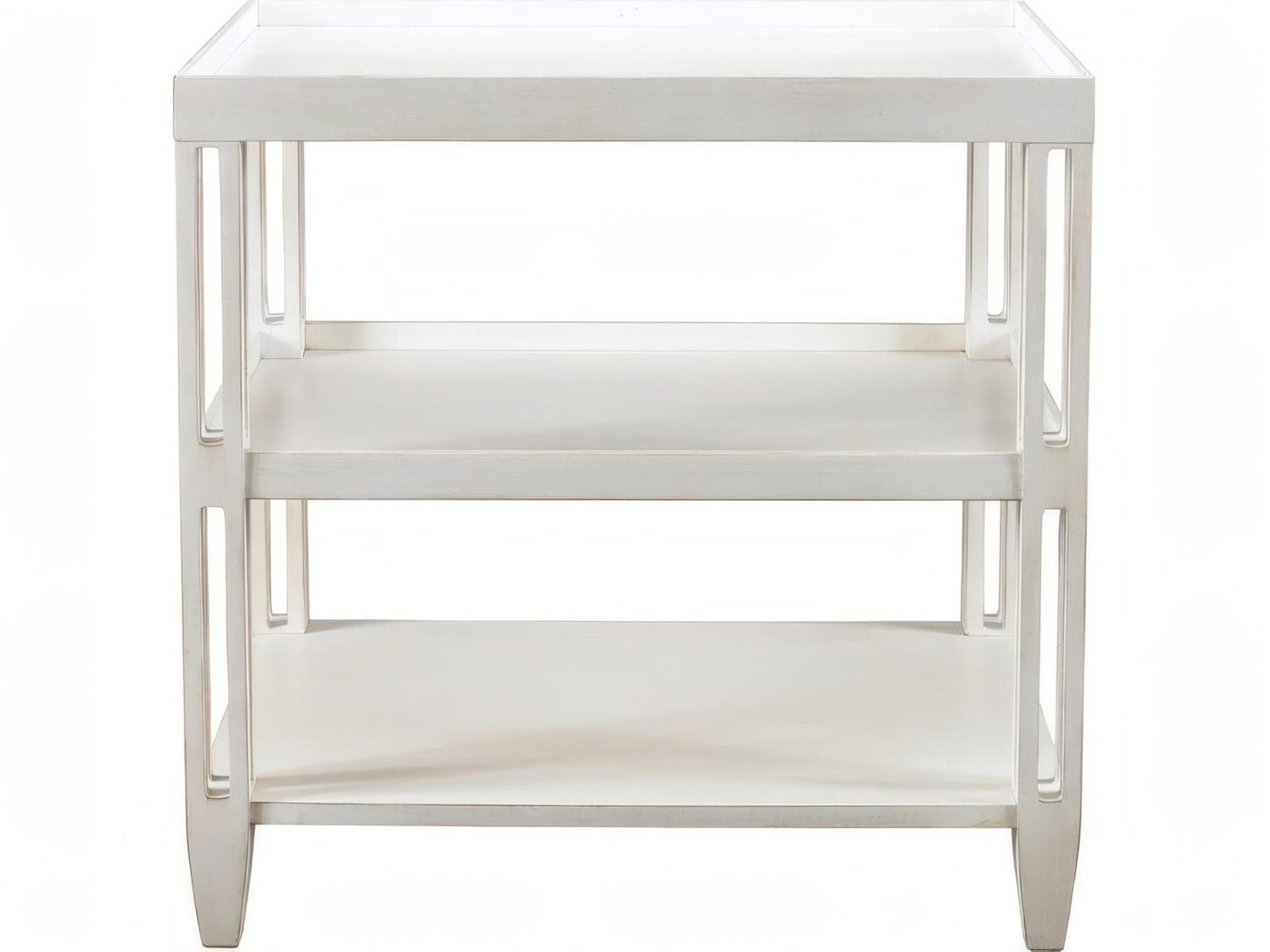 Rennies Rectangular Wood End Table with Maple Veneers
