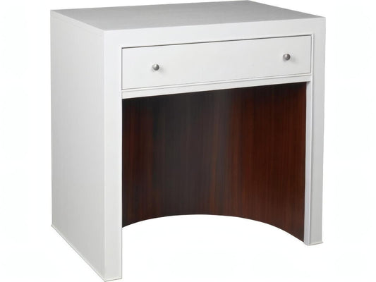 Atlantic Rectangular Wood End Table with Drawer