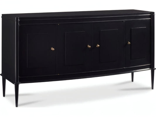 Colvard 72-Inch Beech Wood Sideboard with Brass Hardware