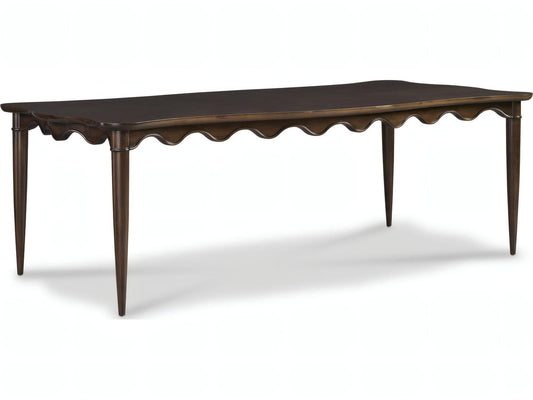 Lilly Rectangular Wood Dining Table in Modern Elm
