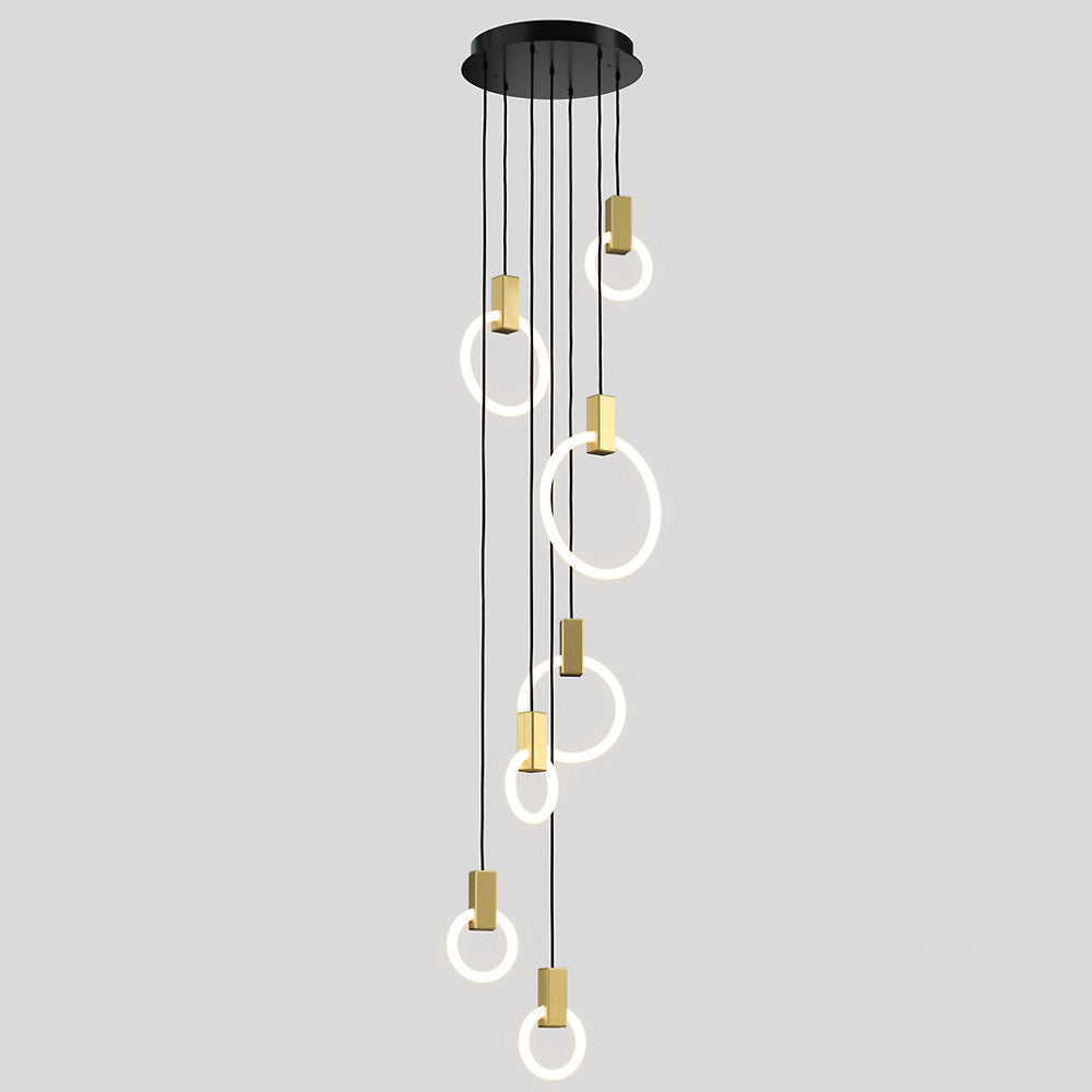 Halo LED Multi-Light Pendant