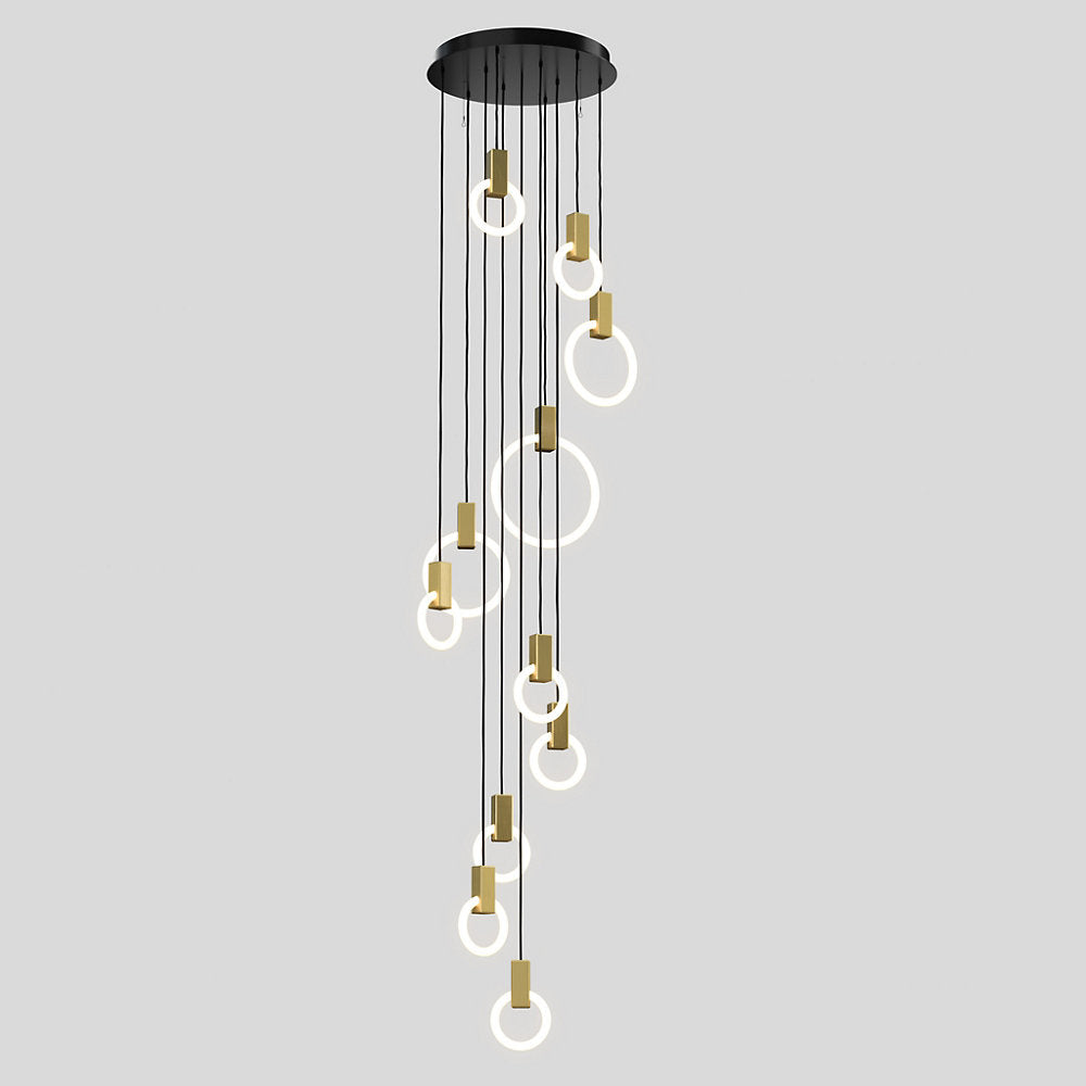 Halo LED Multi-Light Pendant