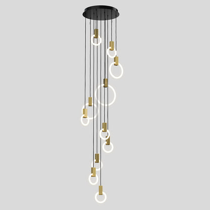 Halo LED Multi-Light Pendant